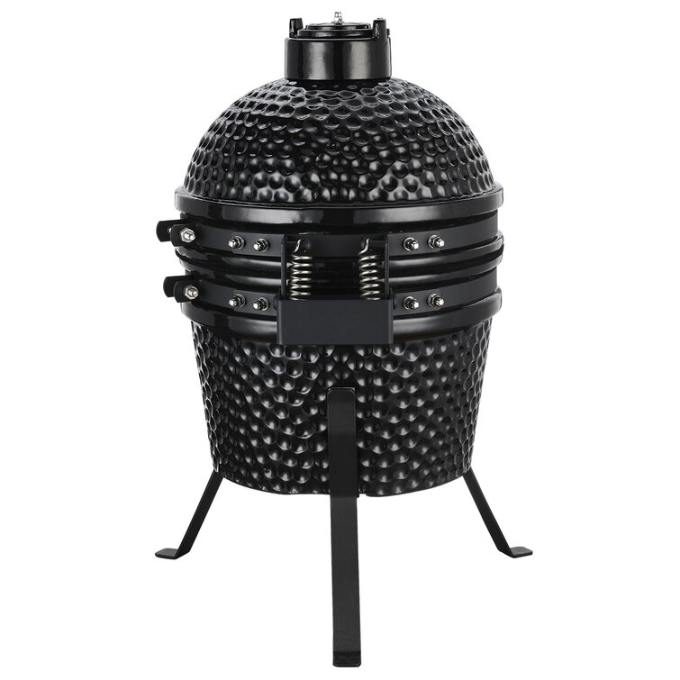 Healthomse 17.24'' W Kamado Charcoal Grill